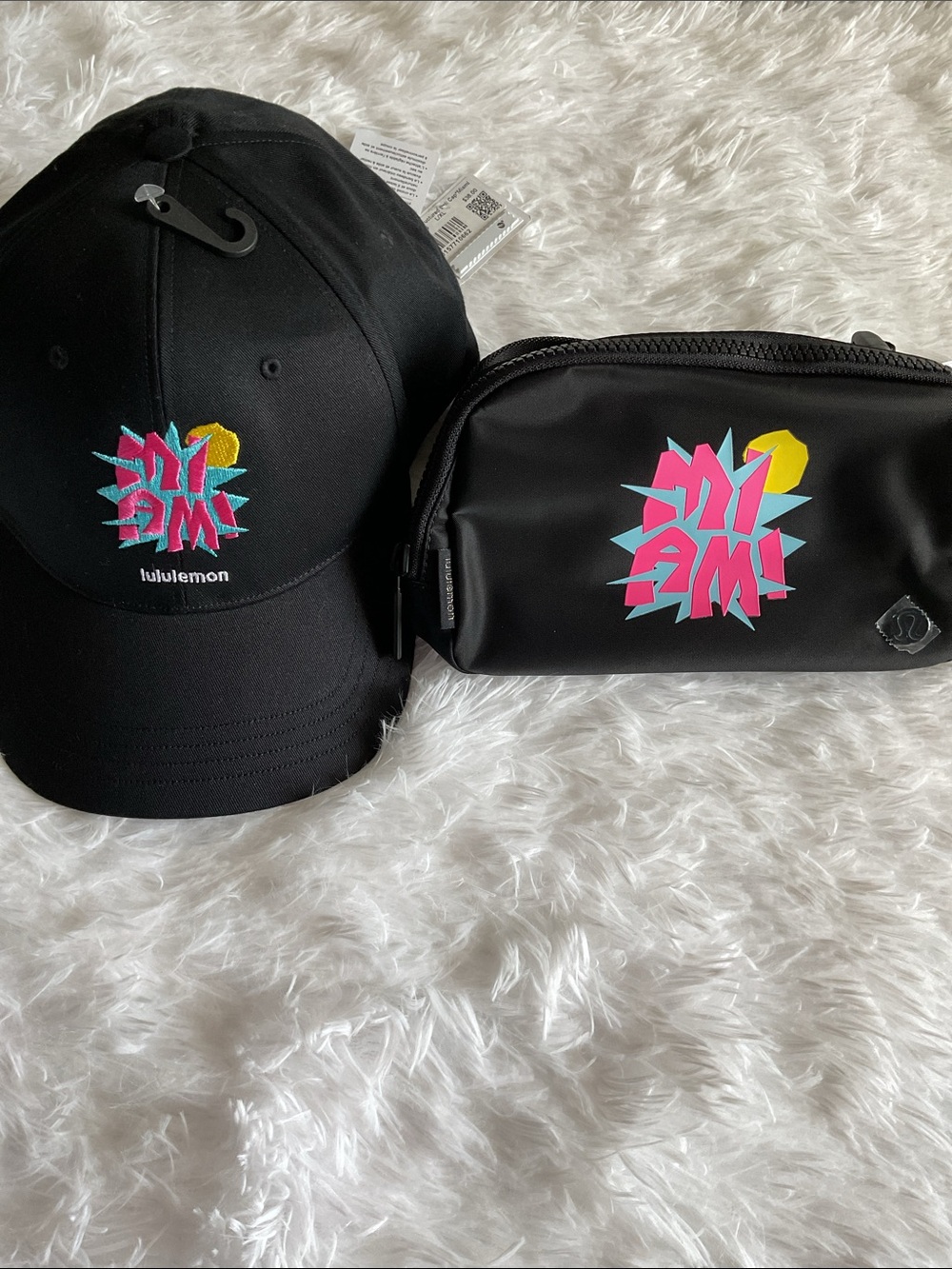 Lululemon Structured Ball Cap- Miami* & Everywhere Belt Bag *Miami- BUNDLE!!!